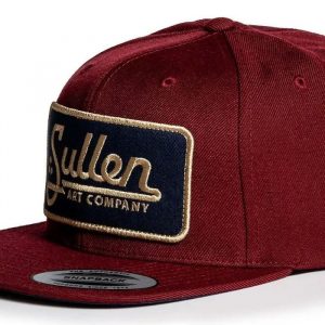 Sullen Men's New Era Serpent-Eternal Trucker Snapback Hat Black