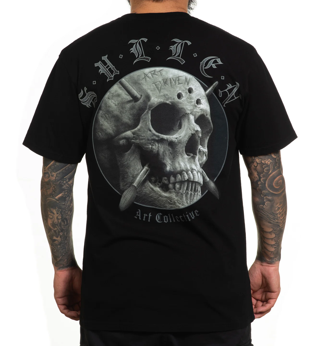 Dante Skull Premium Tee - Sullen Art Collective